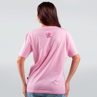 CAMISETA ROSA - ANJINHO E DIABINHO
