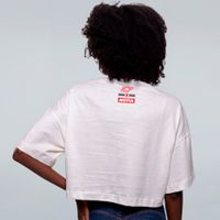 CROPPED OVERSIZED OFF WHITE - CLASSIC RACING