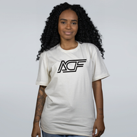 CAMISETA OFF WHITE - LOGO ACF