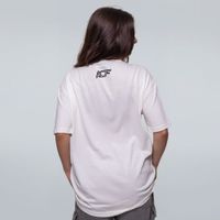 CAMISETA OVERSIZED OFF WHITE - LOGO ACF