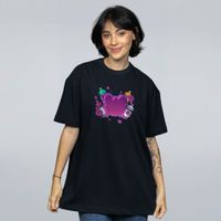 CAMISETA OVERSIZED PRETA - STREET ART