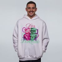 MOLETOM OFF WHITE - GATINHOS NO SOFÁ