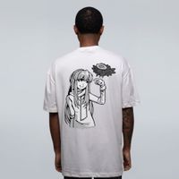 CAMISETA OVERSIZED OFF WHITE - KINNOTY