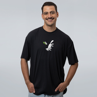 CAMISETA OVERSIZED PRETA - SALVE O GATO