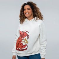 MOLETOM OFF WHITE - NÃO OLHE PARA TRÁS