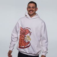 MOLETOM OFF WHITE - NÃO OLHE PARA TRÁS