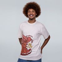 CAMISETA OFF WHITE - NÃO OLHE PARA TRÁS