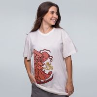 CAMISETA OFF WHITE - NÃO OLHE PARA TRÁS