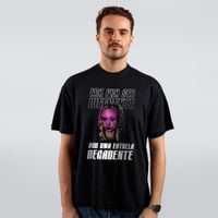 CAMISETA OVERSIZED PRETA - DECADENTE
