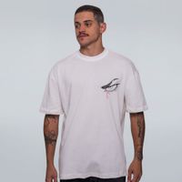 CAMISETA OVERSIZED OFF WHITE - A RAIVA DE SAMAEL