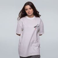 CAMISETA OVERSIZED OFF WHITE - A RAIVA DE SAMAEL