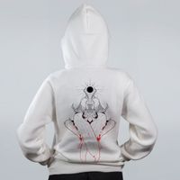 MOLETOM OFF WHITE - A RAIVA DE SAMAEL