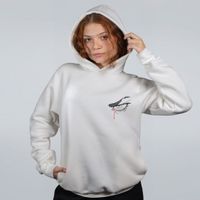MOLETOM OFF WHITE - A RAIVA DE SAMAEL