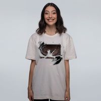 CAMISETA OFF WHITE - A QUEDA DO PORTADOR DA LUZ