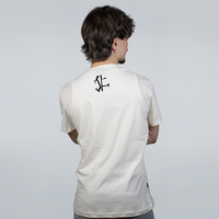 CAMISETA OFF WHITE - A QUEDA DO PORTADOR DA LUZ