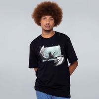 CAMISETA PRETA - A QUEDA DO PORTADOR DA LUZ