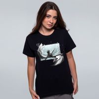 CAMISETA PRETA - A QUEDA DO PORTADOR DA LUZ