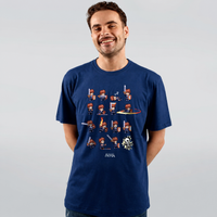 CAMISETA AZUL MARINHO - A LENDA DO HERÓI GAME ART