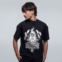 CAMISETA OVERSIZED PRETA - NERD FUDIDO V2