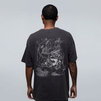 CAMISETA OVERSIZED ESTONADA - ABYSSAL