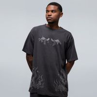 CAMISETA OVERSIZED ESTONADA - ABYSSAL