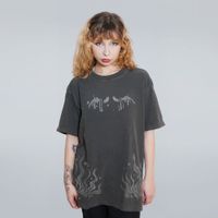 CAMISETA OVERSIZED ESTONADA - ABYSSAL