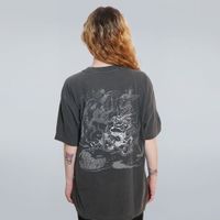 CAMISETA OVERSIZED ESTONADA - ABYSSAL