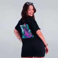CAMISETA PRETA - STRAY KITTY