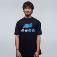 CAMISETA OVERSIZED PRETA - ARCTIC MONKEYS