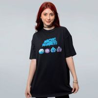 CAMISETA OVERSIZED PRETA - ARCTIC MONKEYS