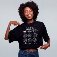 CROPPED OVERSIZED PRETO - PALITO