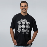 CAMISETA OVERSIZED PRETA - PALITO