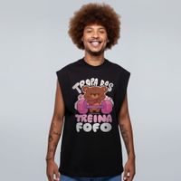 REGATA OVERSIZED PRETA - TREINA FOFO