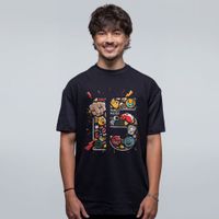 CAMISETA OVERSIZED PRETA - WEBTV 15 ANOS