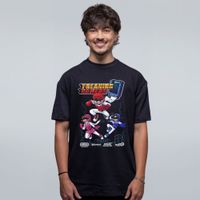 CAMISETA OVERSIZED PRETA - FREAKING GAMERS