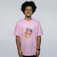 CAMISETA ROSA - É NAS ESTRANHEZAS