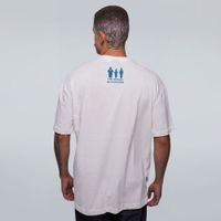 CAMISETA OVERSIZED OFF WHITE - É NAS ESTRANHEZAS