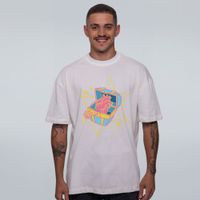 CAMISETA OVERSIZED OFF WHITE - É NAS ESTRANHEZAS