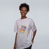 CAMISETA OVERSIZED OFF WHITE - É NAS ESTRANHEZAS