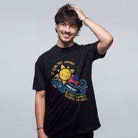CAMISETA OVERSIZED PRETA - TRUCE