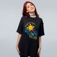 CAMISETA OVERSIZED PRETA - TRUCE