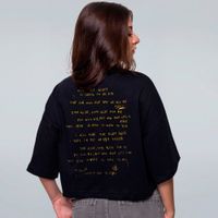 CROPPED OVERSIZED PRETO - TRUCE
