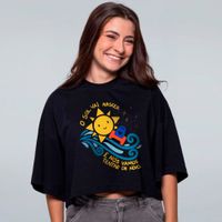 CROPPED OVERSIZED PRETO - TRUCE
