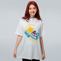 CAMISETA OVERSIZED OFF WHITE - TRUCE