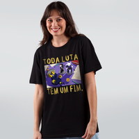 CAMISETA PRETA - TODA LUTA