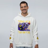 MOLETOM OFF WHITE - TODA LUTA