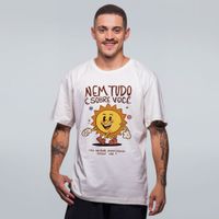 CAMISETA OFF WHITE - DESEMPODERE-SE
