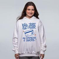MOLETOM OFF WHITE - CARTÃO