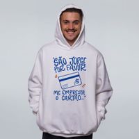 MOLETOM OFF WHITE - CARTÃO