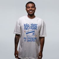 CAMISETA OVERSIZED OFF WHITE - CARTÃO